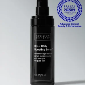 Revision Skincare D·E·J Daily Boosting Serum at Entice Dallas, a medical-grade treatment for cellular energy and skin firming
